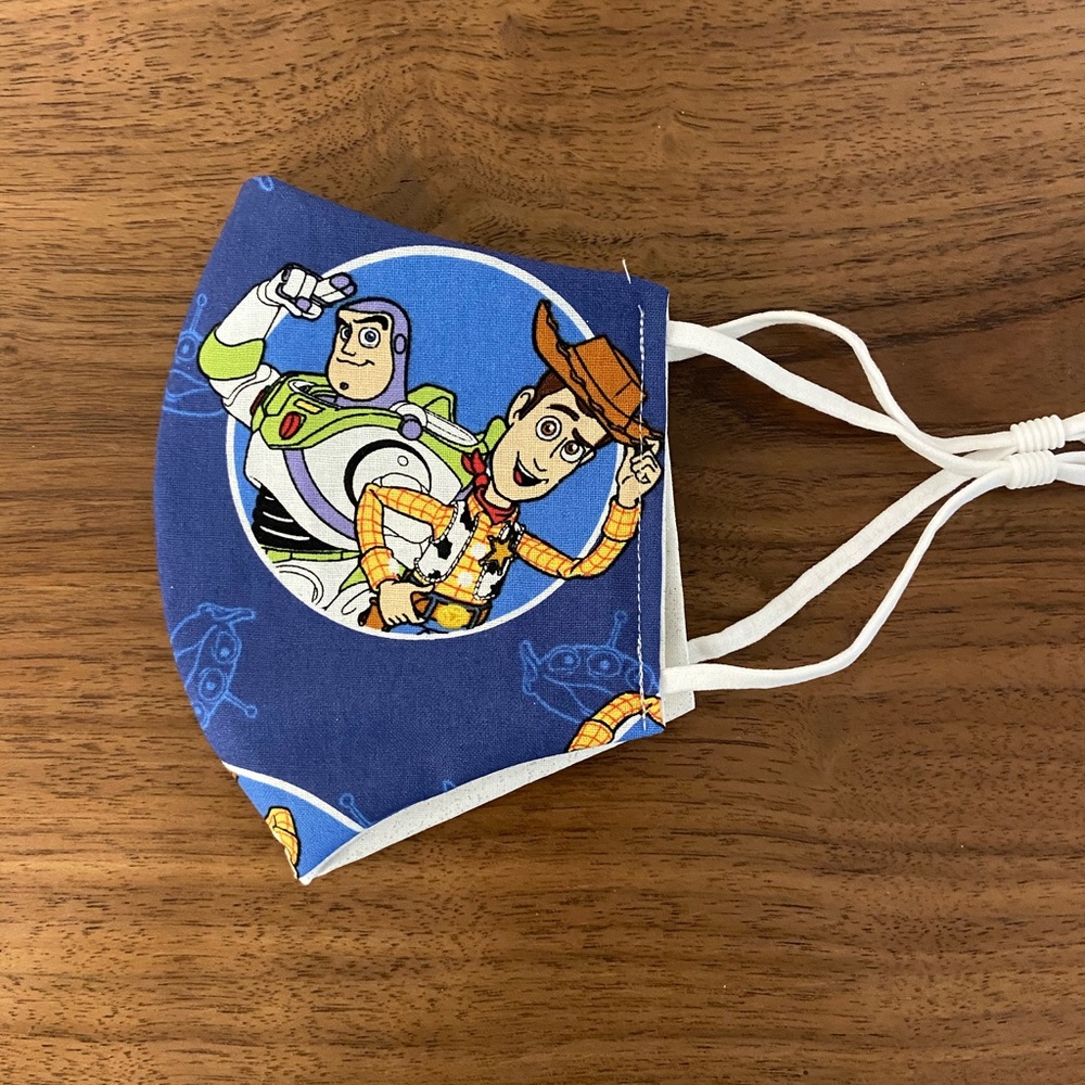 New Toy story cotton facemask with elastic strap